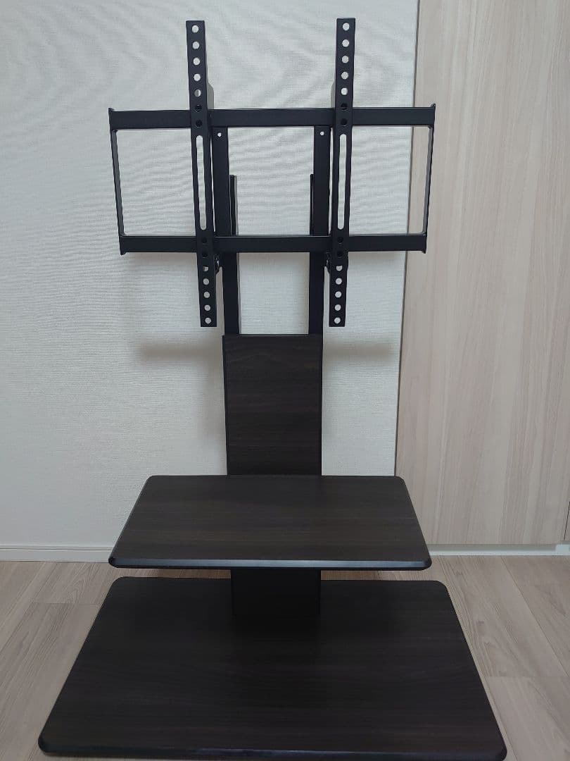 『美品』テレビスタンド 〜55V型対応【キャスター付】