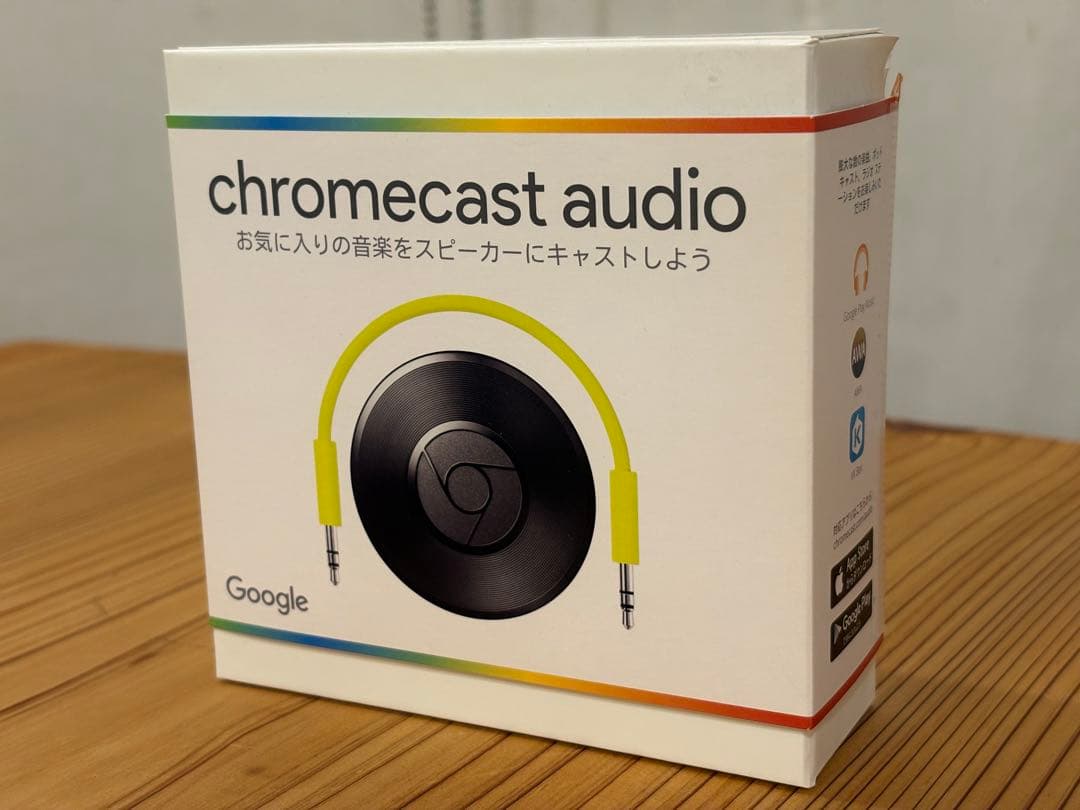 Google Chromecast Audio クロームキャスト オーディオ
