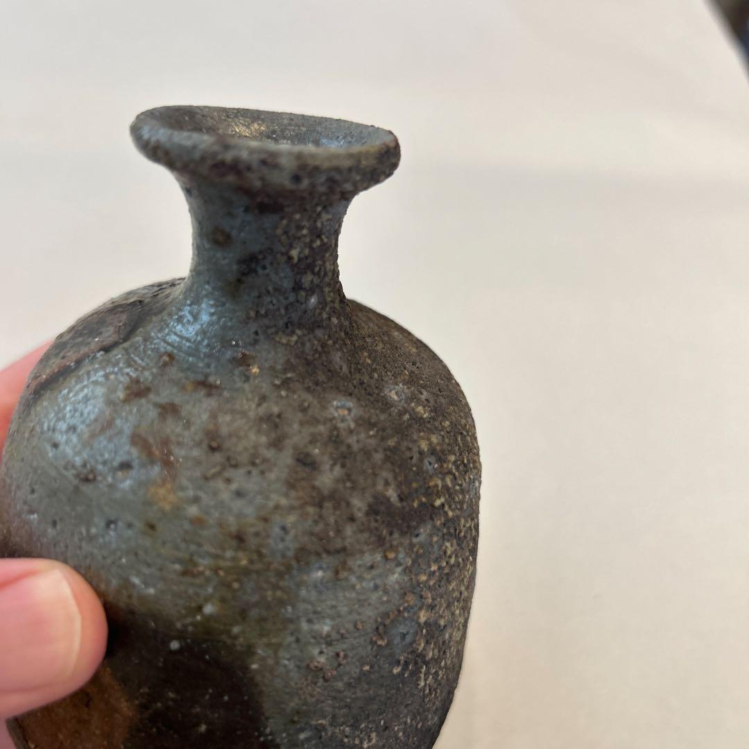 『値引き』【ビンテージ】徳利 窯変 備前焼　アンティーク品