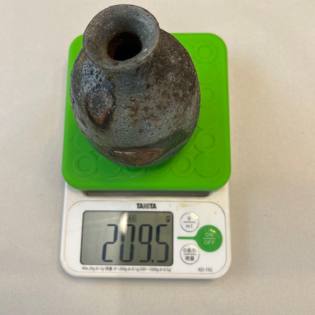 『値引き』【ビンテージ】徳利 窯変 備前焼　アンティーク品