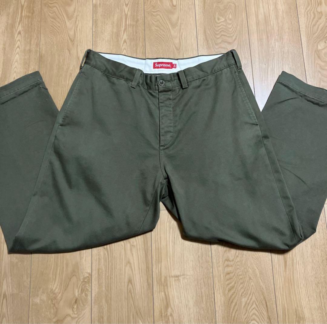 パンツ supreme pin up chino pant 34