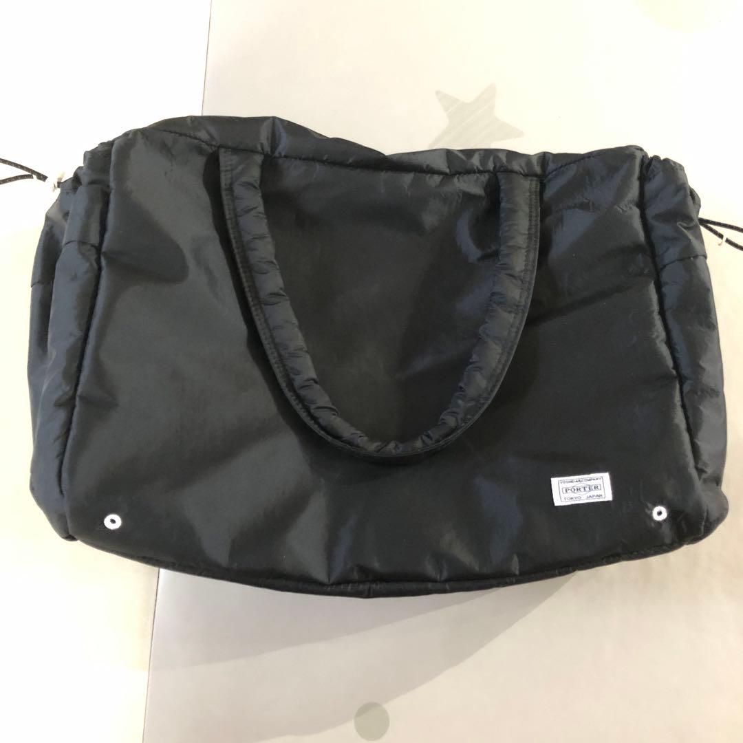 PORTER ブラック ボストンバッグ