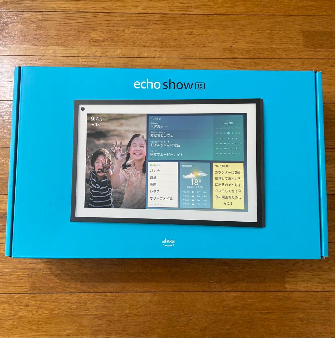 Amazon Echo show 15 アレクサ 壁掛け