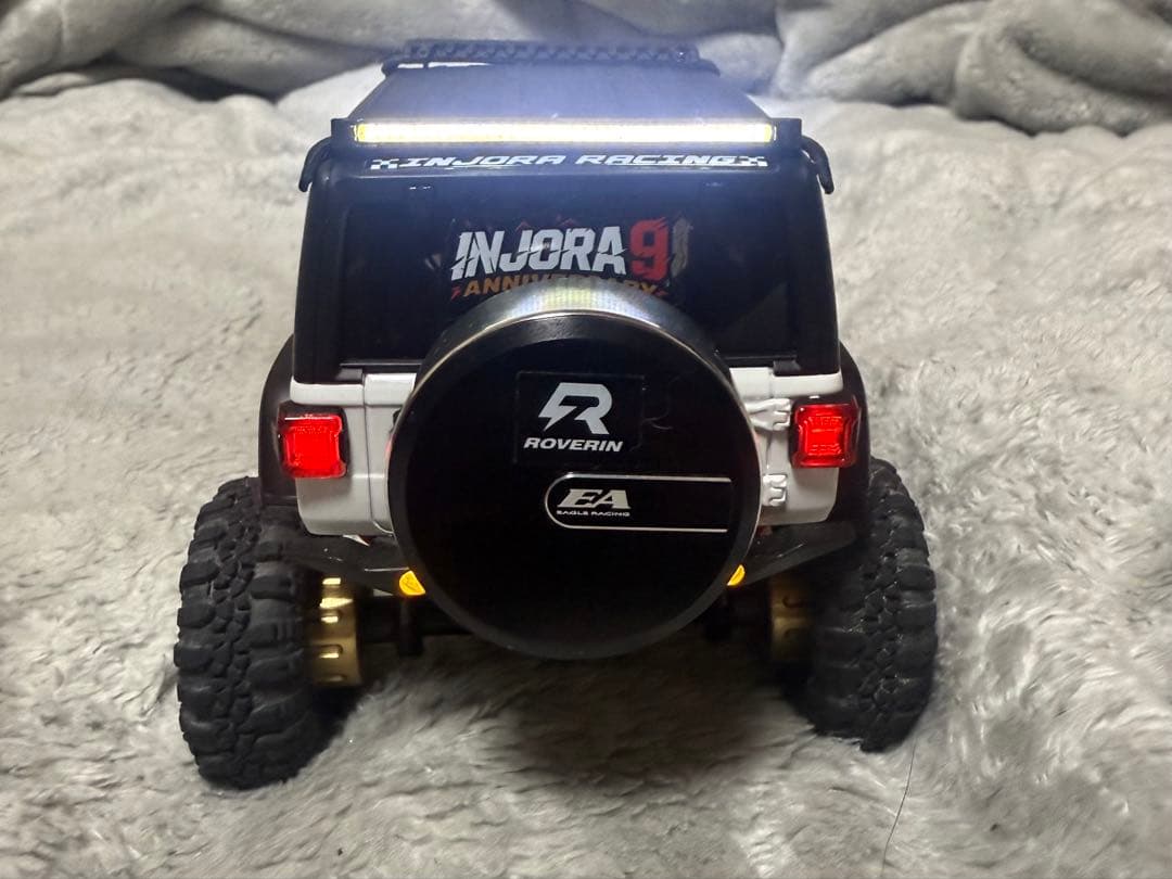 ミニッツ 京商mini-z 4×4 シャーシ&プロポ ルビコンボディジャンク品