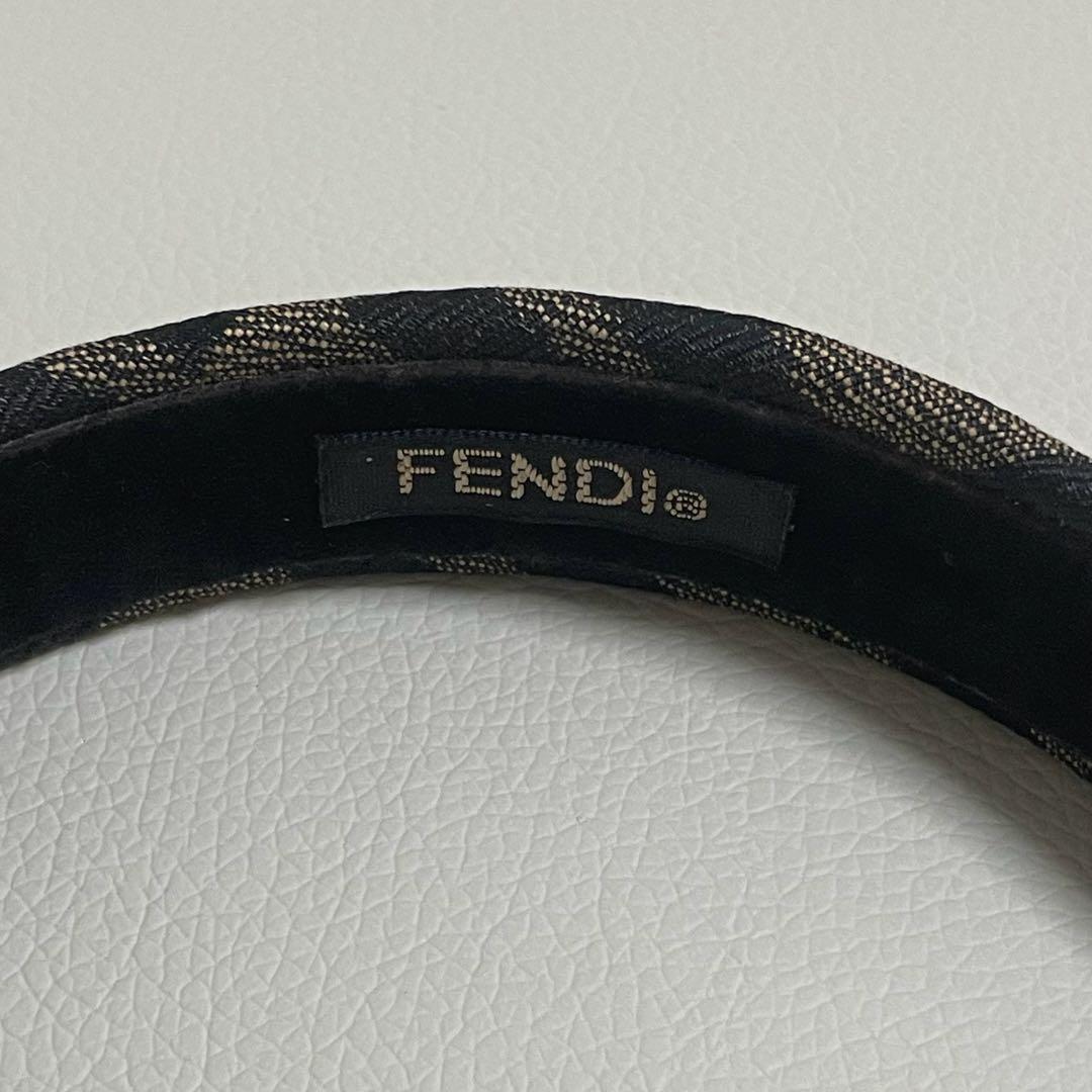 FENDI ズッカ柄 カチューシャ