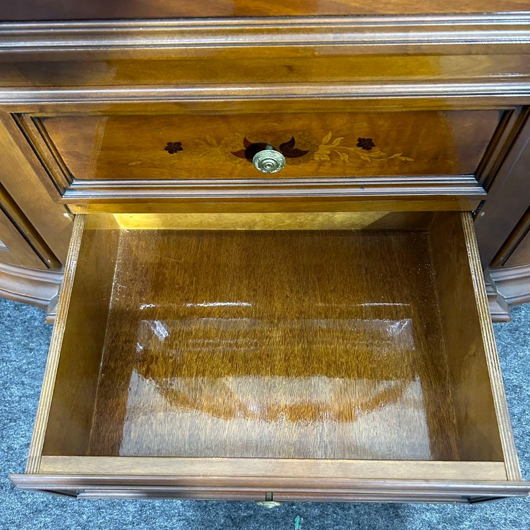 ブリアンツァ 飾り棚 イタリア輸入家具 アンティーク おしゃれ d2289