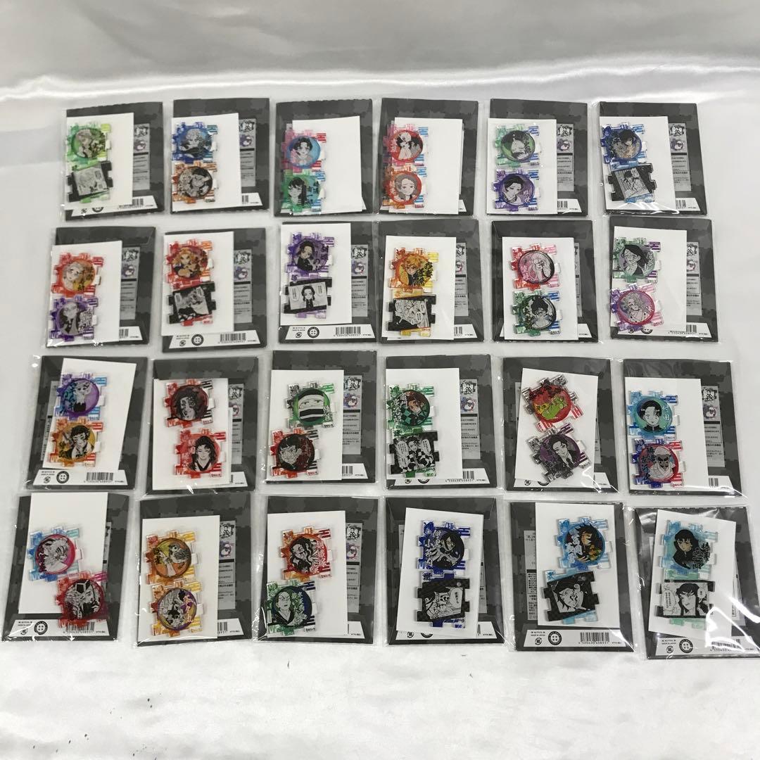 全54種セット 鬼滅の刃 つながるアクリルパズルコレクション 人気投票1～44位