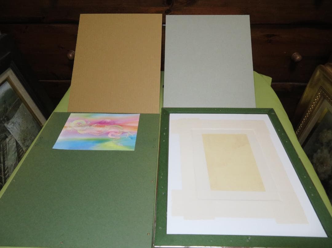 ◆　草場一壽　「大調和」（仮題）　ダライ・ラマ　陶彩画　原画　価格応談します　◆