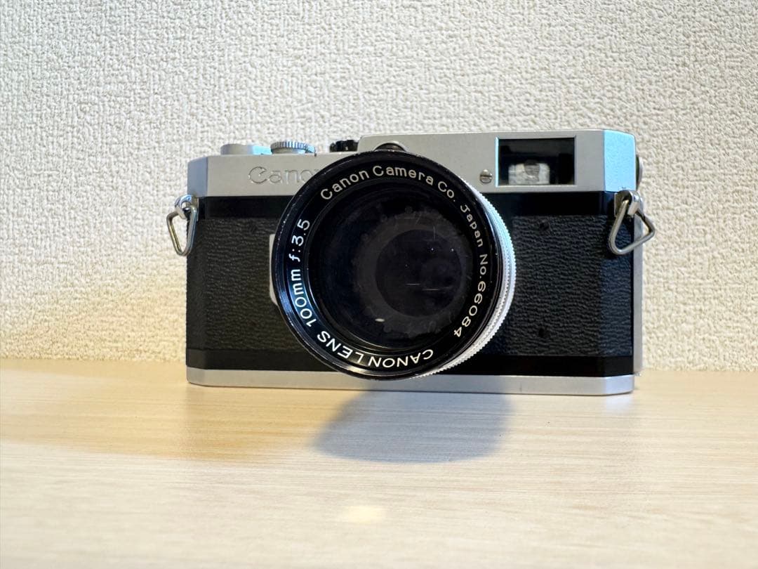 【完動品】Canon P レンジファインダー 100mm f3.5