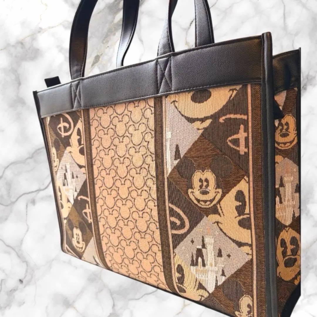 【早い者勝ち】ディズニーリゾート　A42WAY ジャガードトートバッグ　タグ付き