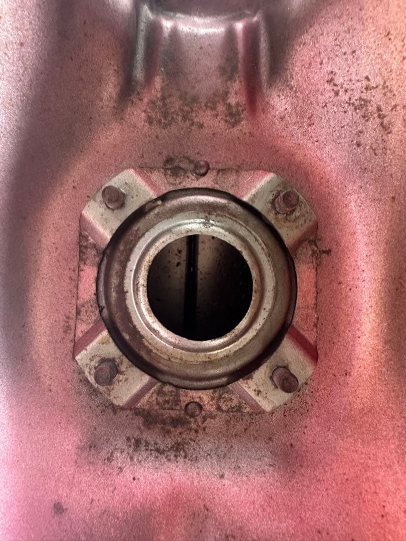 HONDA CBX400FF 2型赤白純正タンクサイドカバーテール