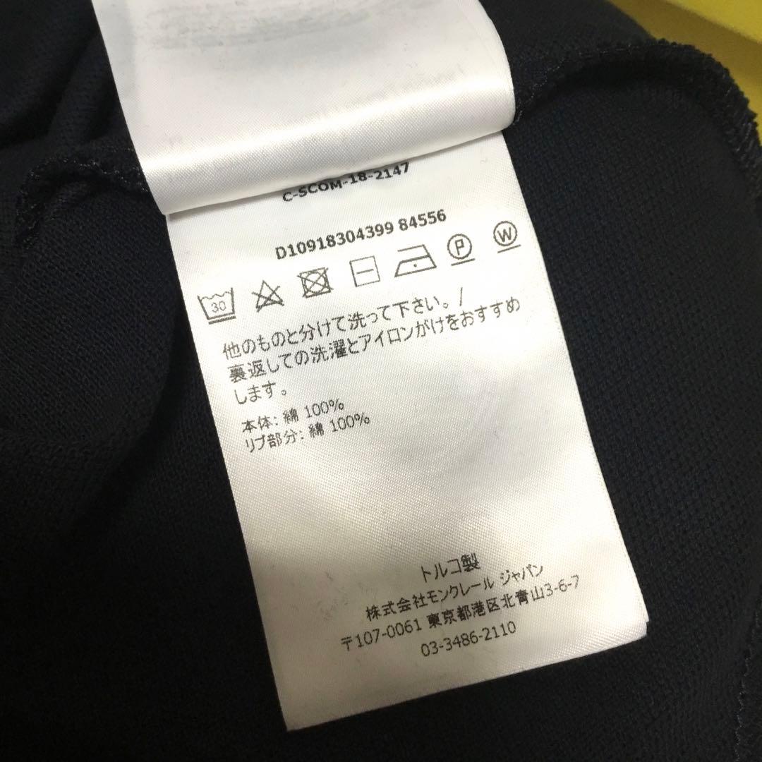 ✨極美✨ MONCLER モンクレール ポロシャツ ブラック レディースS