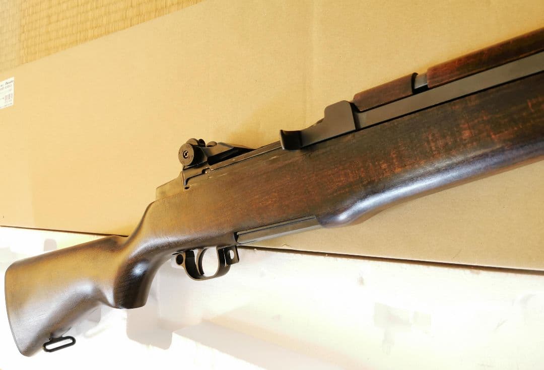 マルシン M1 ガーランド 6mm ガスブローバック ブナストック ブラウン