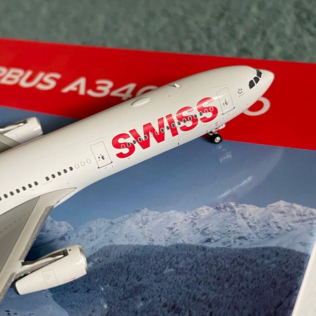 SWISS A340-300 スイス航空 エアバス ph 1:400