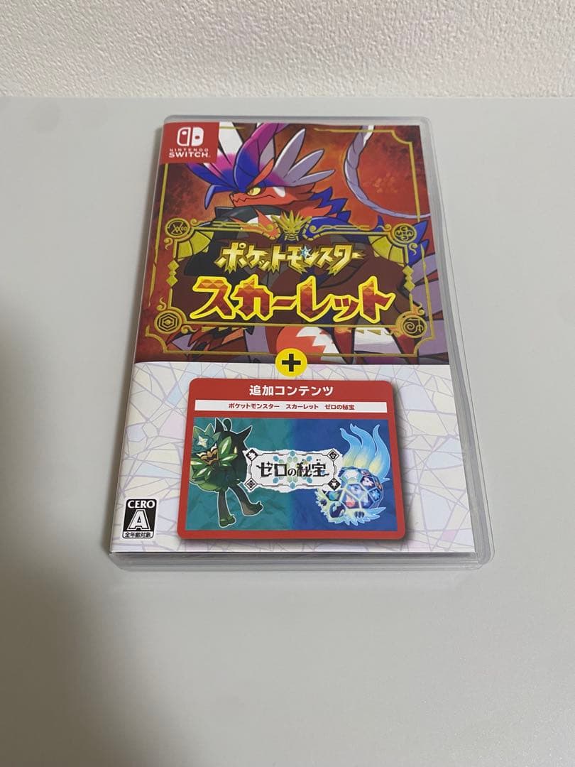 【Switch】ポケットモンスター スカーレット+ゼロの秘宝