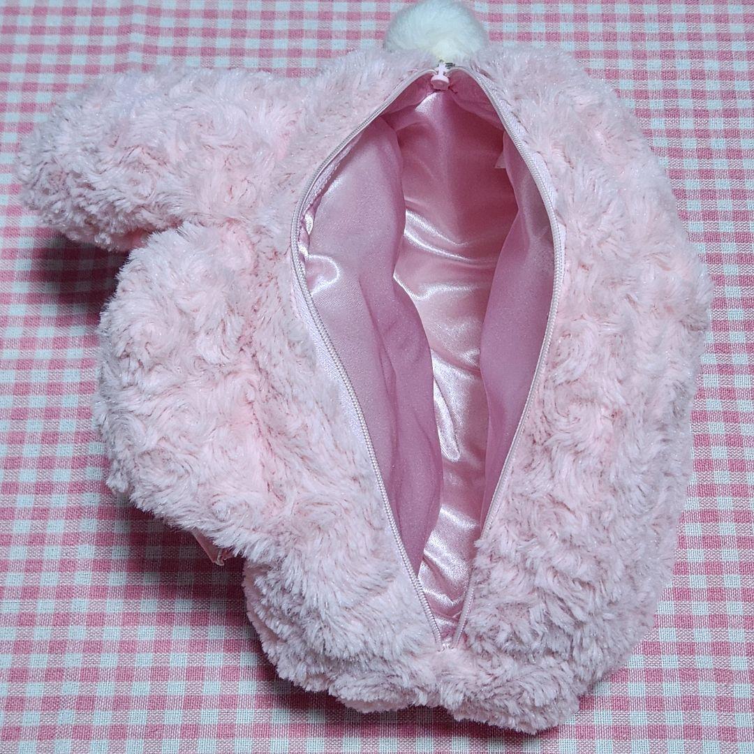 中古品　ジャンク　マイメロディ　(元々)手提げバッグ→(現在)ポーチ　持ち手なし