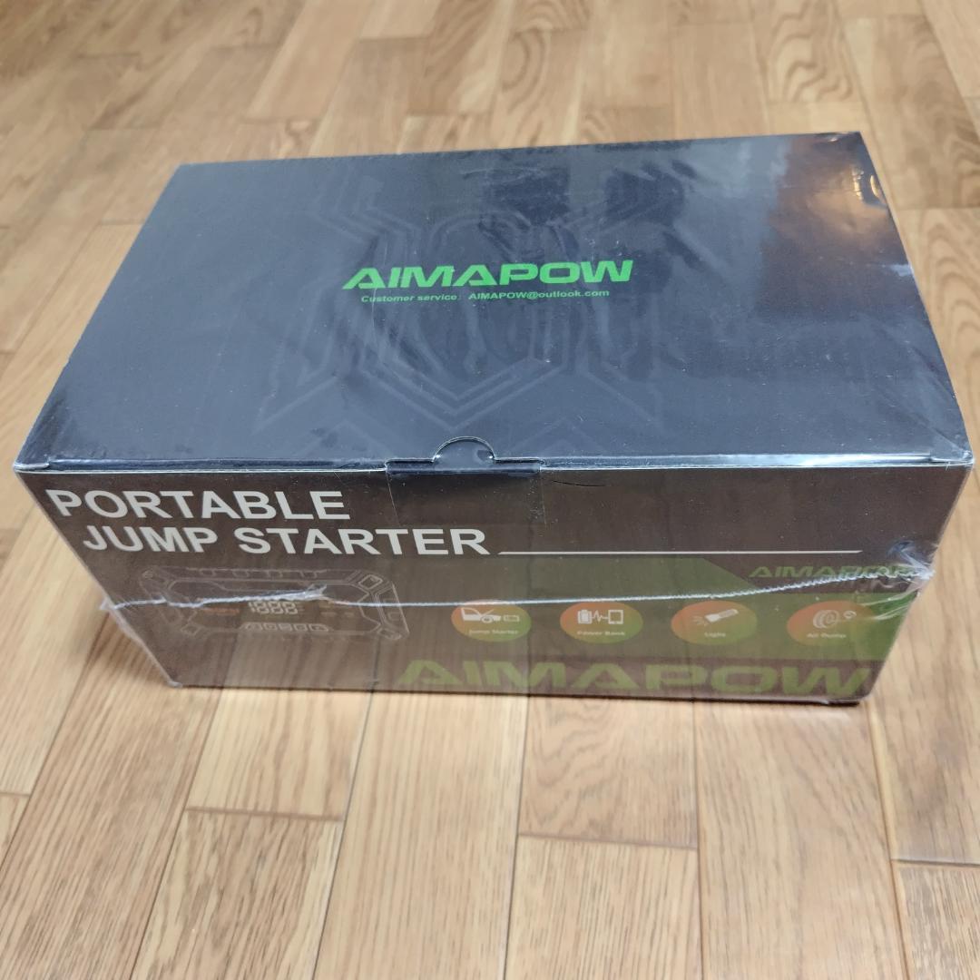 AIMAPOW ジャンプスターター 空気入れ 8000A 160PSI