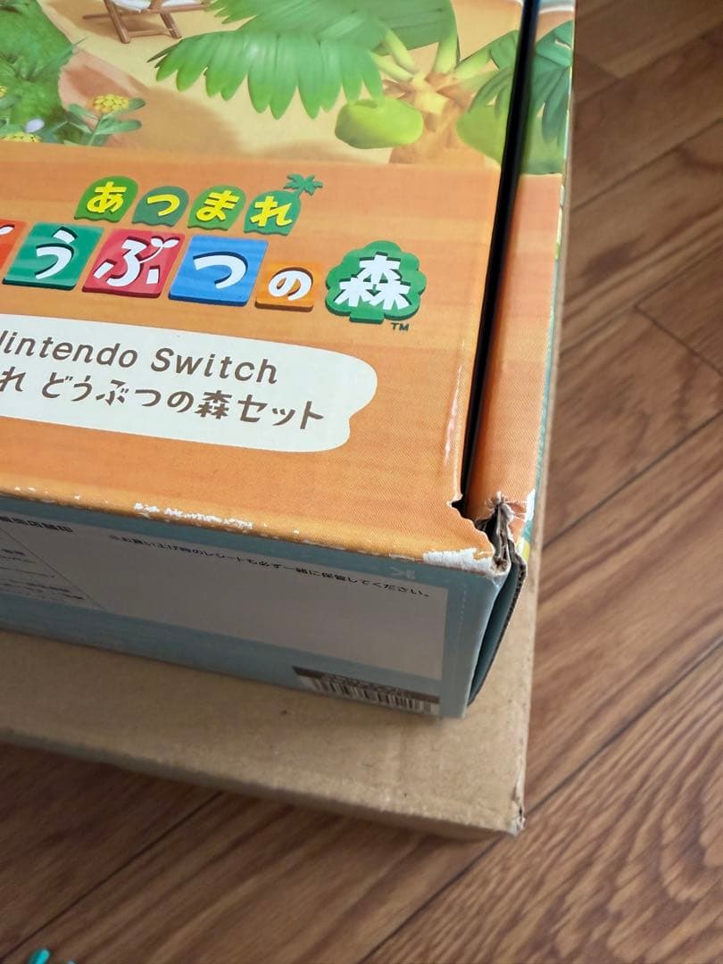 Nintendo Switch　本体　あつまれどうぶつの森　ケース・SDカード付