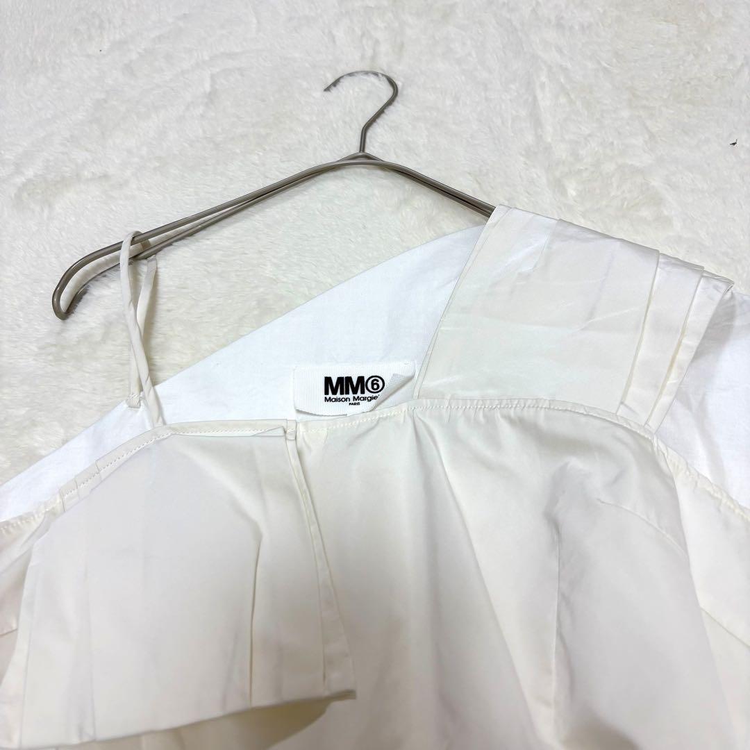 美品✨MM6 Maison Margiela アシンメトリーデザイントップス M