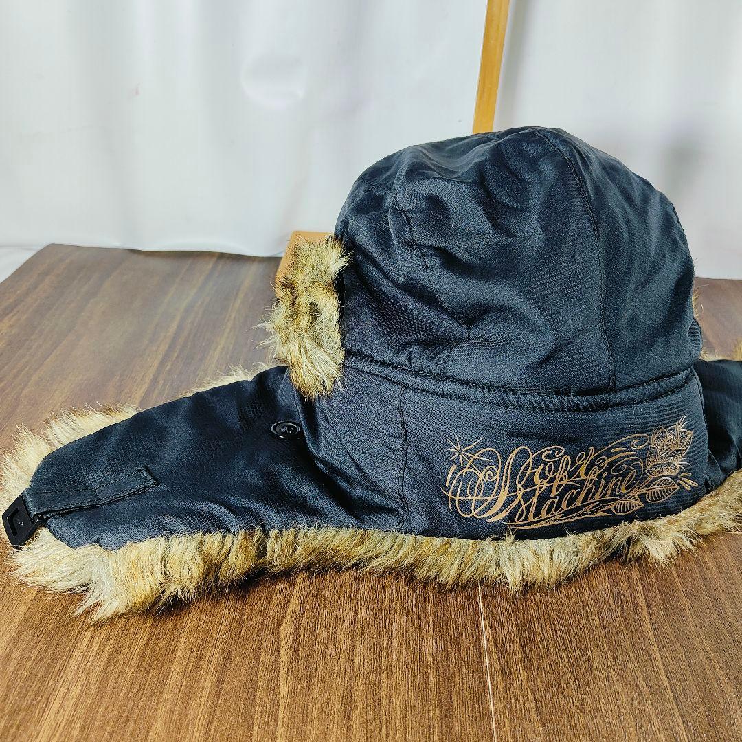 【新品】【極美品】SOFT MACHINE 極暖フライトキャップ ブラック完売品