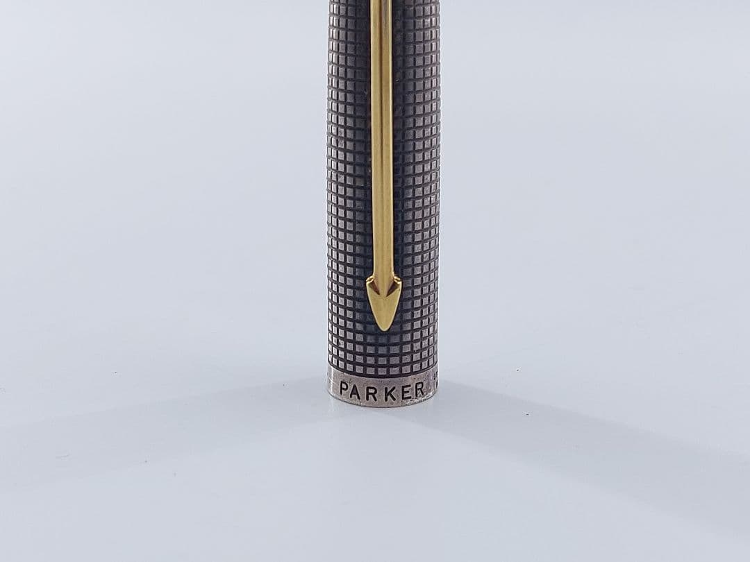 PARKER パーカー 万年筆 スターリングシルバー 14K-585 ②