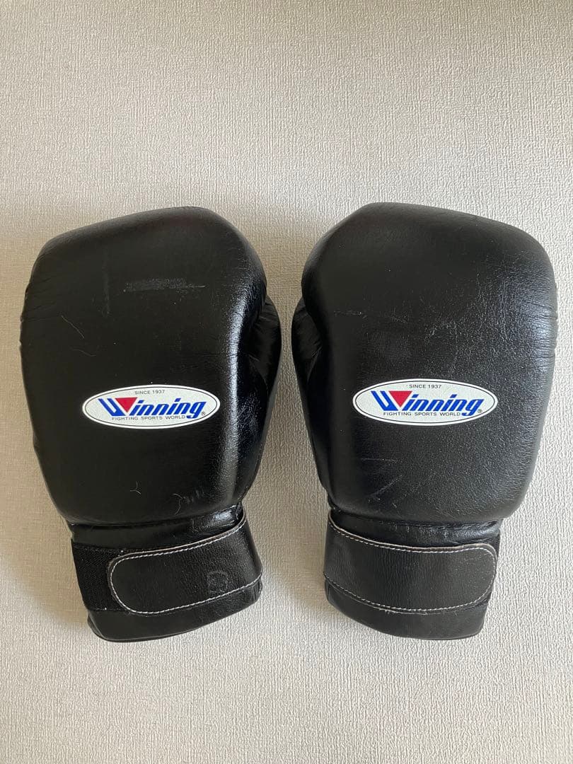 winning ウィニング ボクシンググローブ ブラック 14oz スパーリング