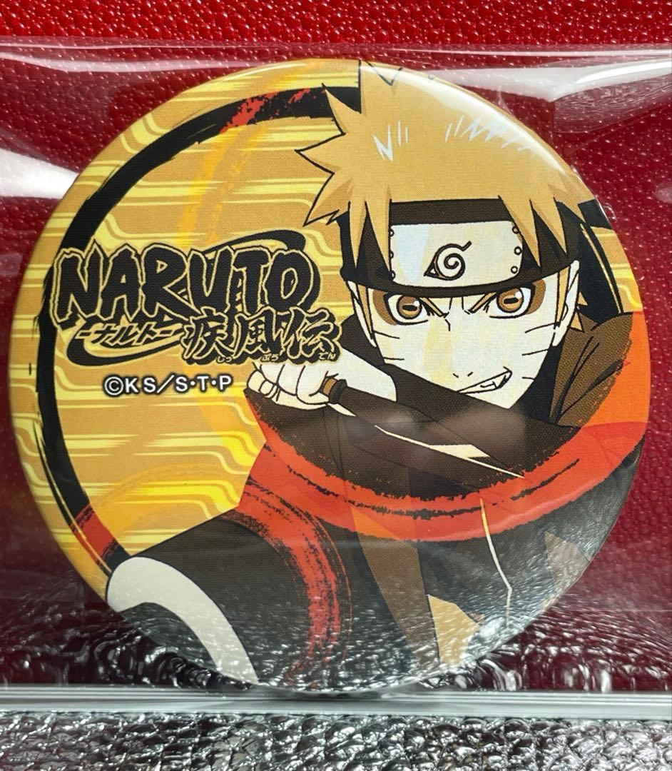 NARUTO 文教堂　缶バッジ　うずまきナルト