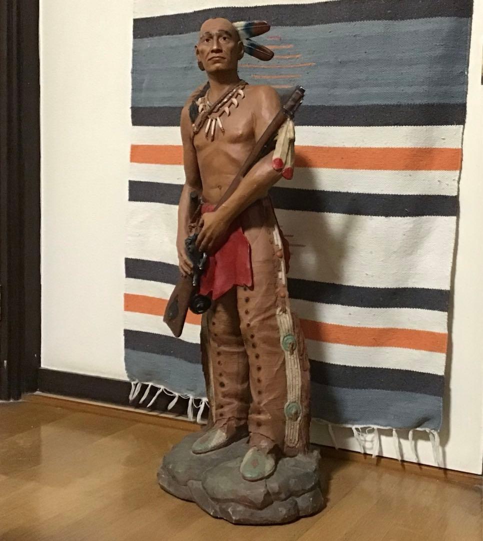 ネイティブアメリカン インディアン像