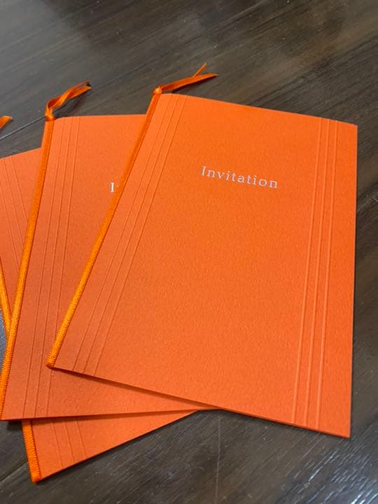 結婚式招待状×80枚