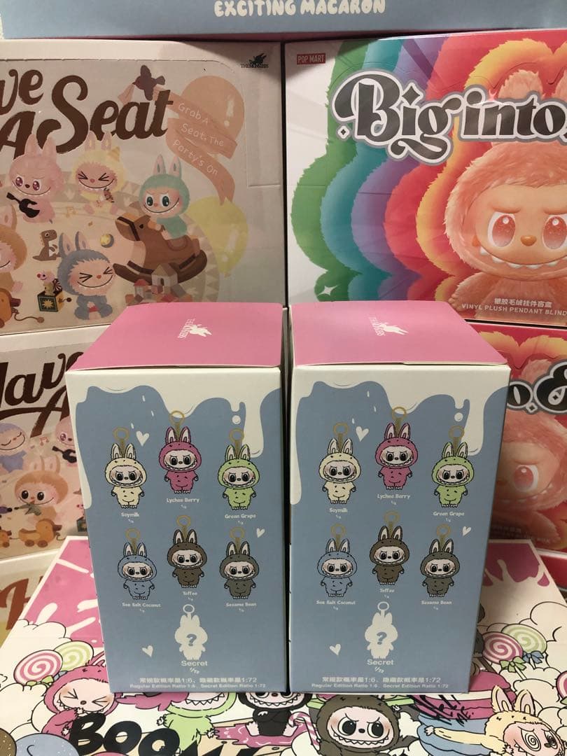 正規品・未開封ラブブ EXCITING MACARON 2箱