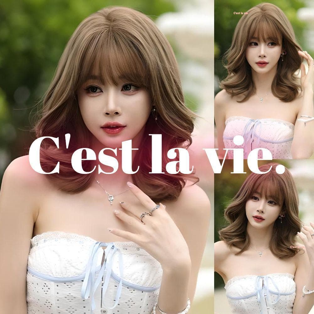 匿名配送 新品 フルウィッグ 3個セット