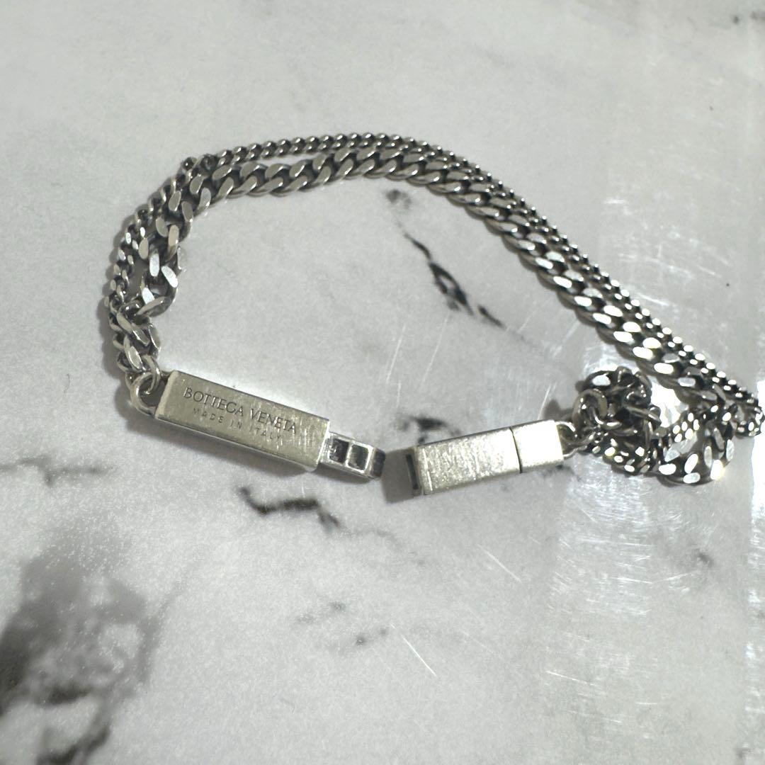た*ん様 ボッテガヴェネタ　2連チェーンブレスレット