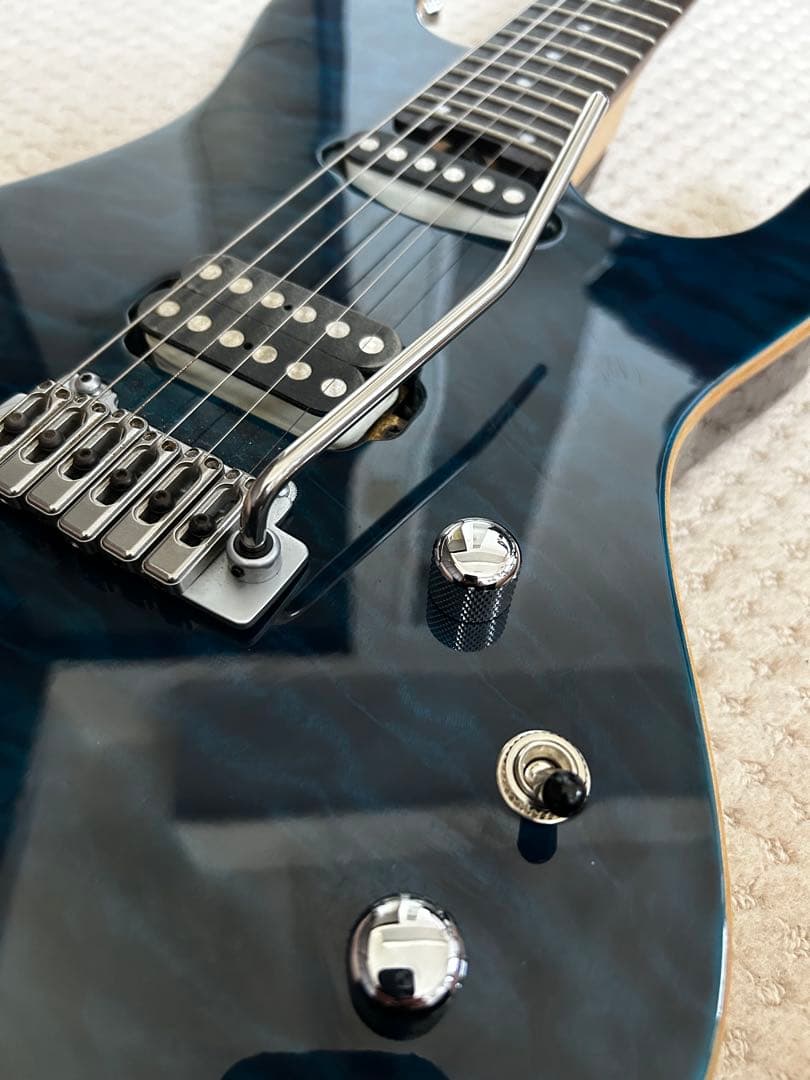ギター SCHECTER MZ1 See-thru Blue