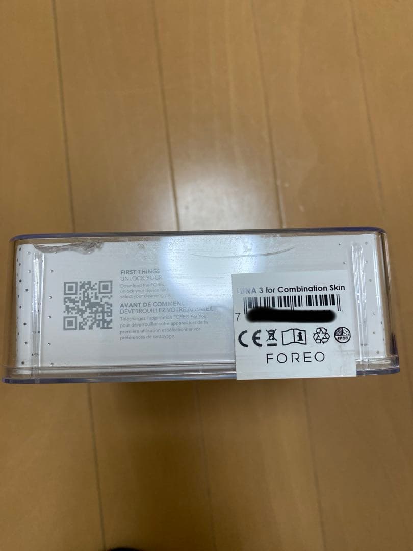 新品未使用　FOREO LUNA 3 ブルー　ケース破損