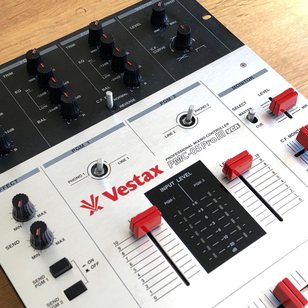Vestax PMC-05 Pro III DJミキサー メンテ済み中古