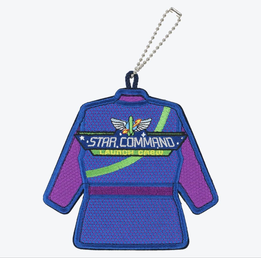 ワッペンバッジ バズライトイヤー アストロブラスター コスチューム 制服 背面