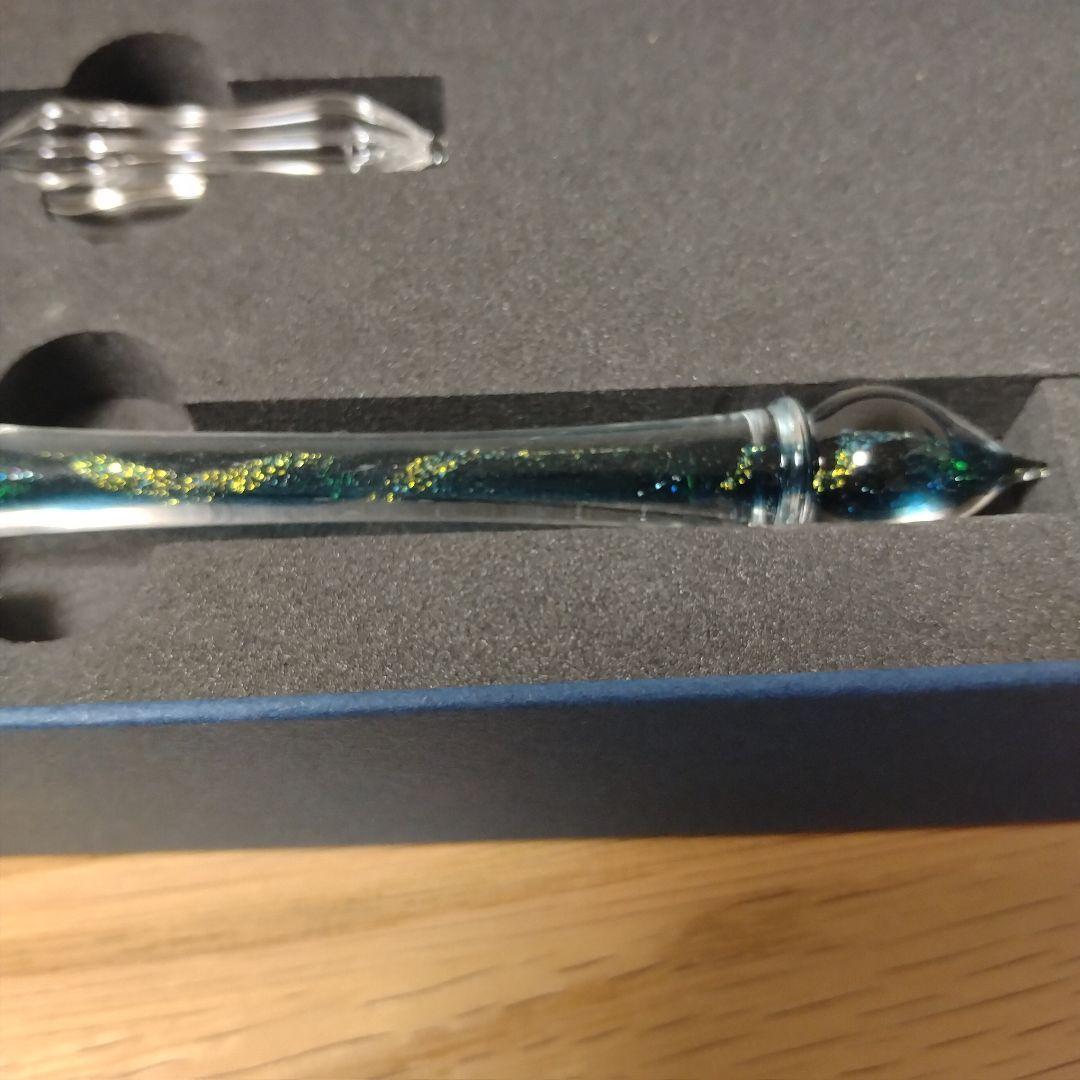 ガラスペン　銀河鉄道の夜　ガラス工房LUC
