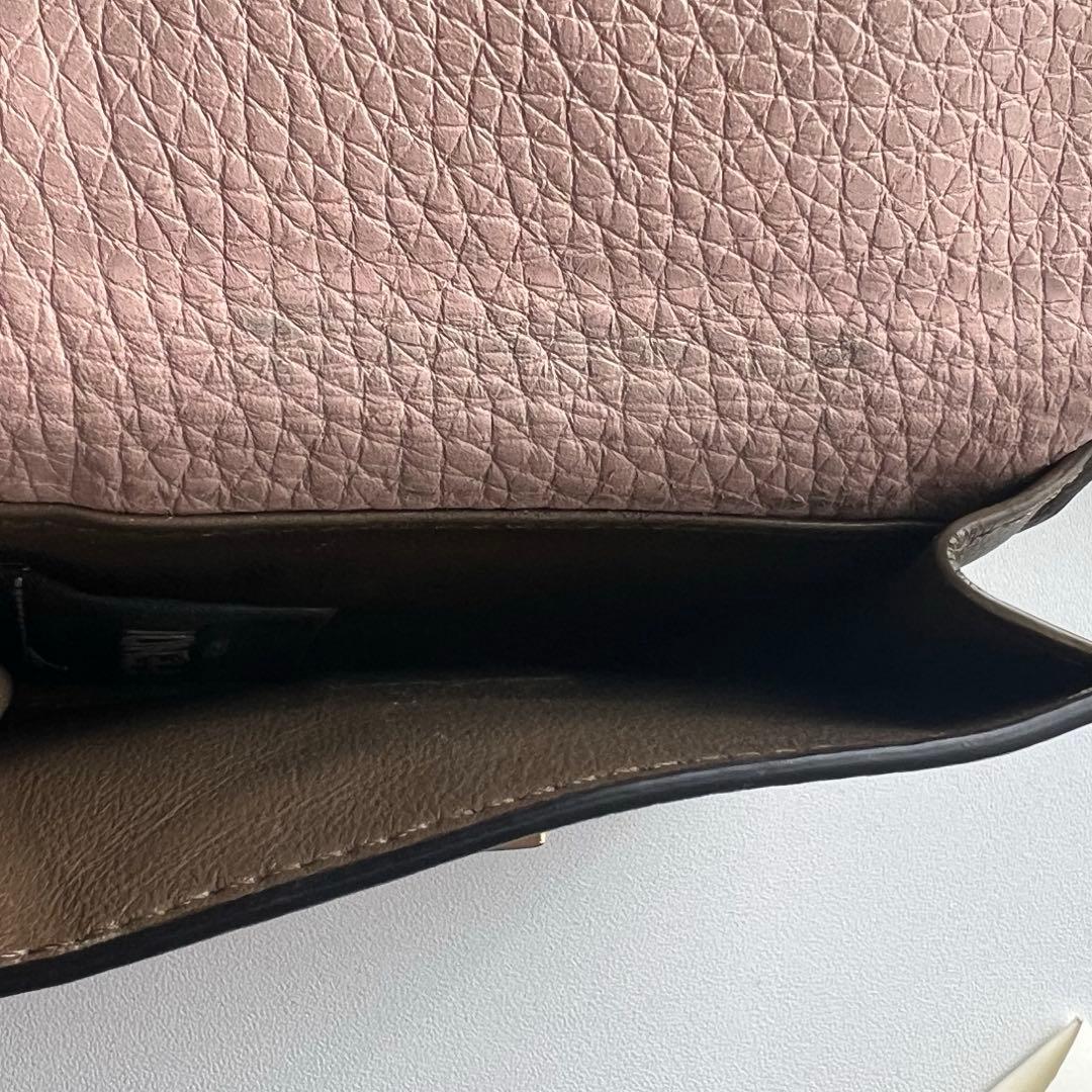 429 極上美品 FENDI フェンディ ピーカブー 3つ折り財布