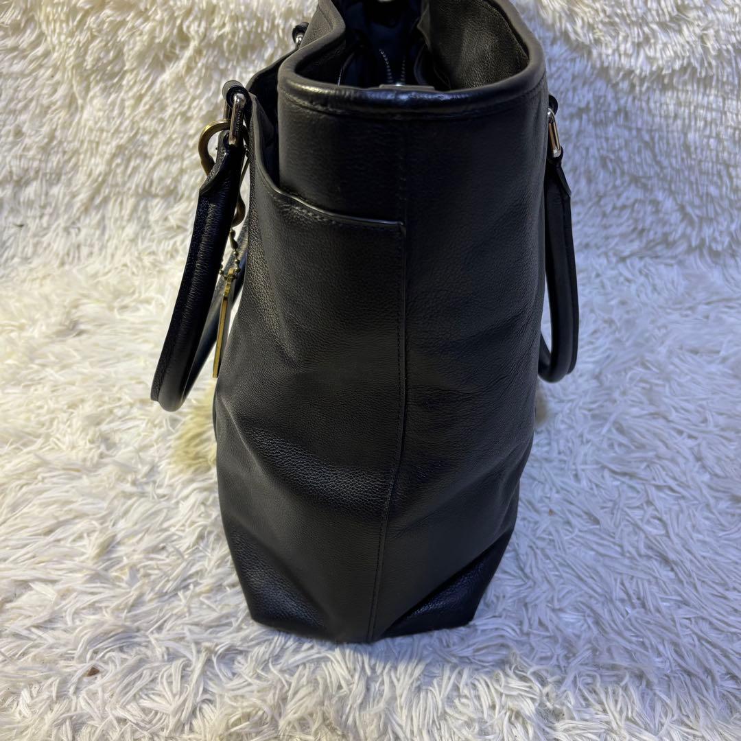 極美品✨　COACH　メトロポリタン　トートバック　2way　ブラック　レザー