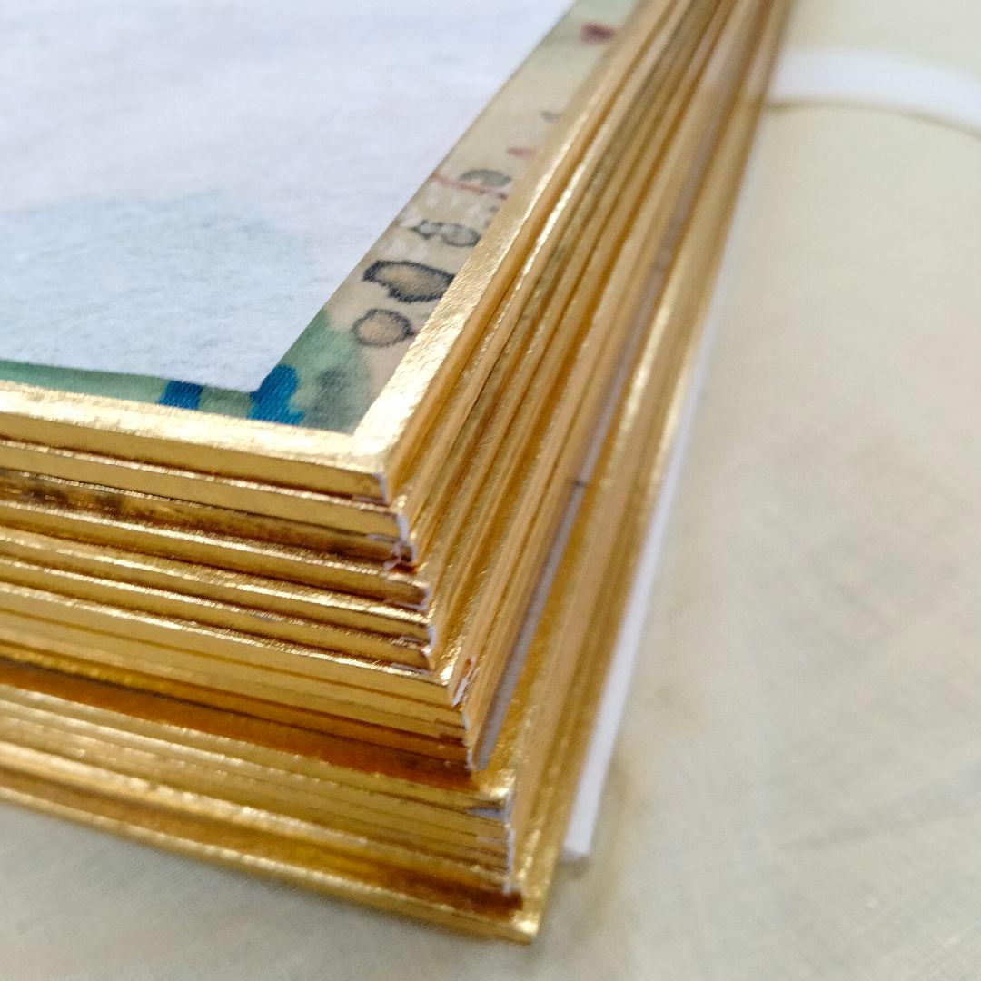 横山大観 還暦祝画帖 「無窮を趁ふ」ぎょうせい　専用額付き