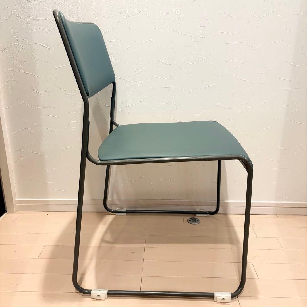 美品✨重ねて収納☆会議用スタッキングチェア3脚　内田洋行　MP-120