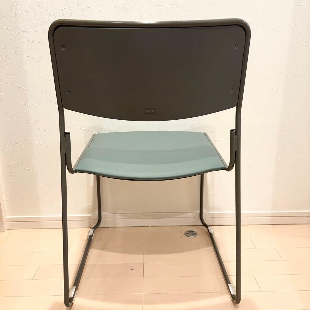 美品✨重ねて収納☆会議用スタッキングチェア3脚　内田洋行　MP-120