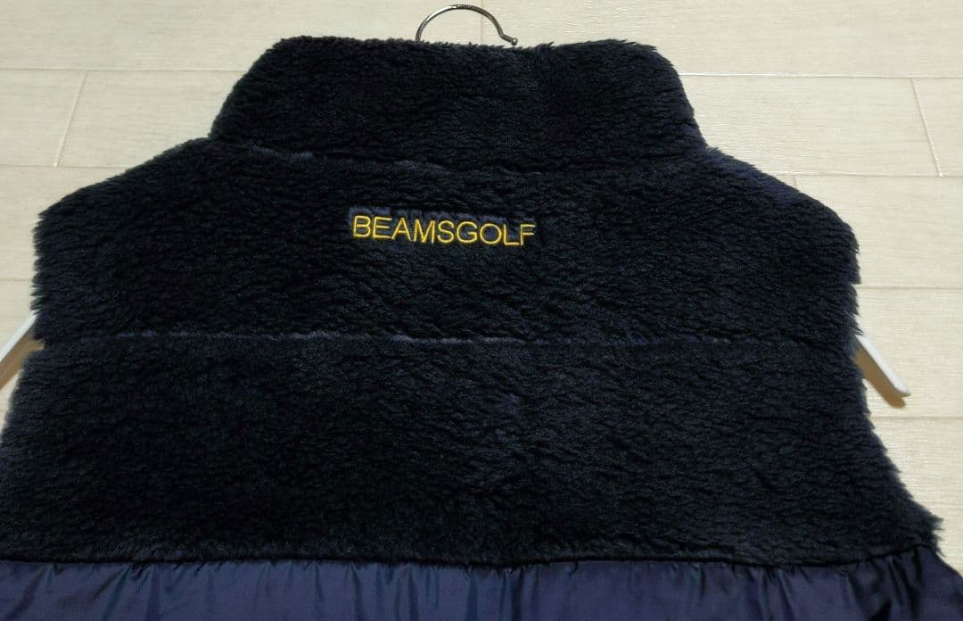 さくママ　美品！ビームスゴルフ　中綿ワンピースМ　紺