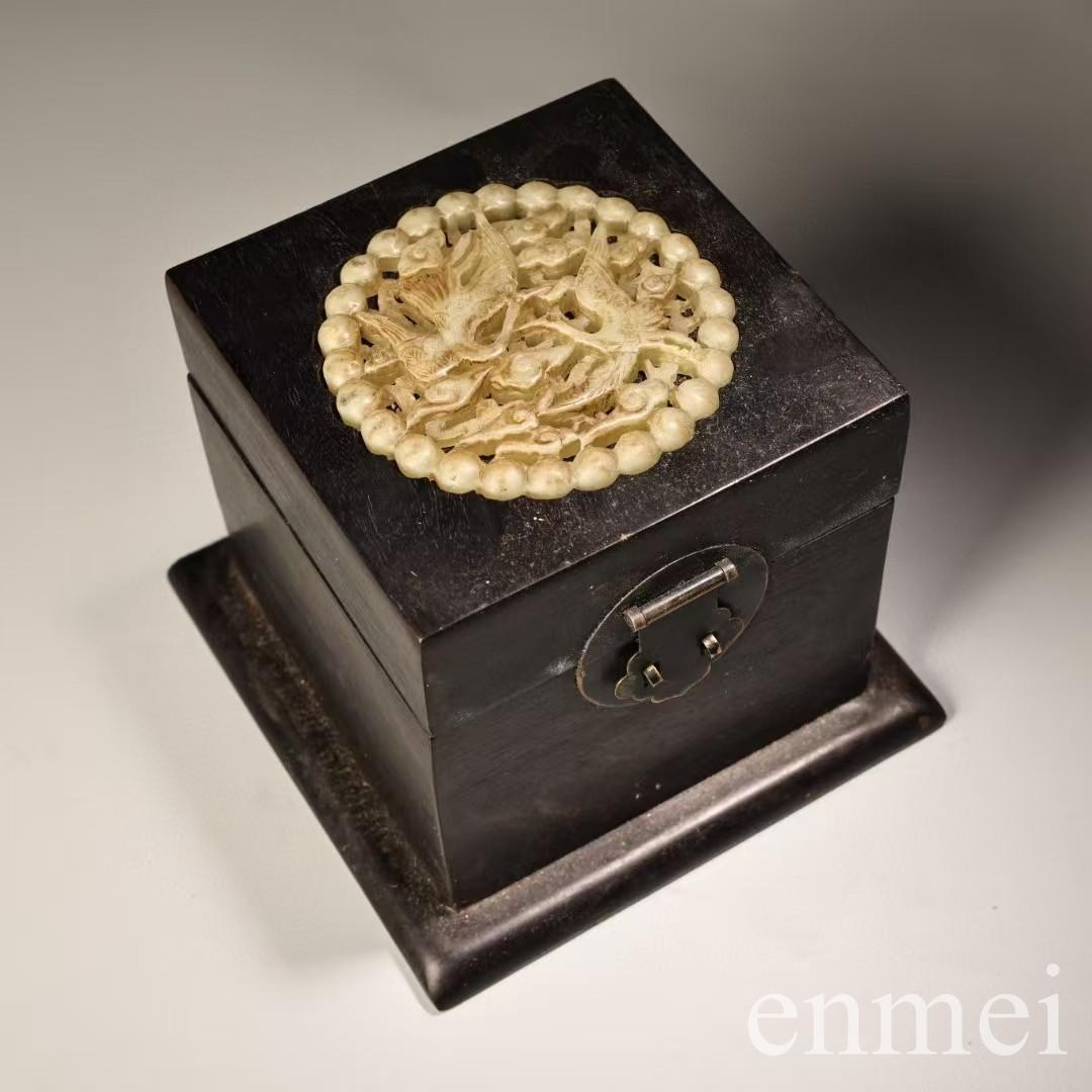 中国古美術・旧蔵乾隆年款・琺瑯彩・粉彩磁器小酒碗・茶碗・押し碗・純手描き・箱付き