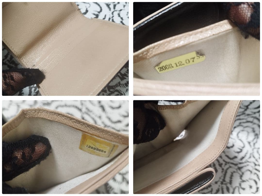 くりちゃんです。シャネル　マトラッセ　ピコローレ　ダブルカラー　折り財布