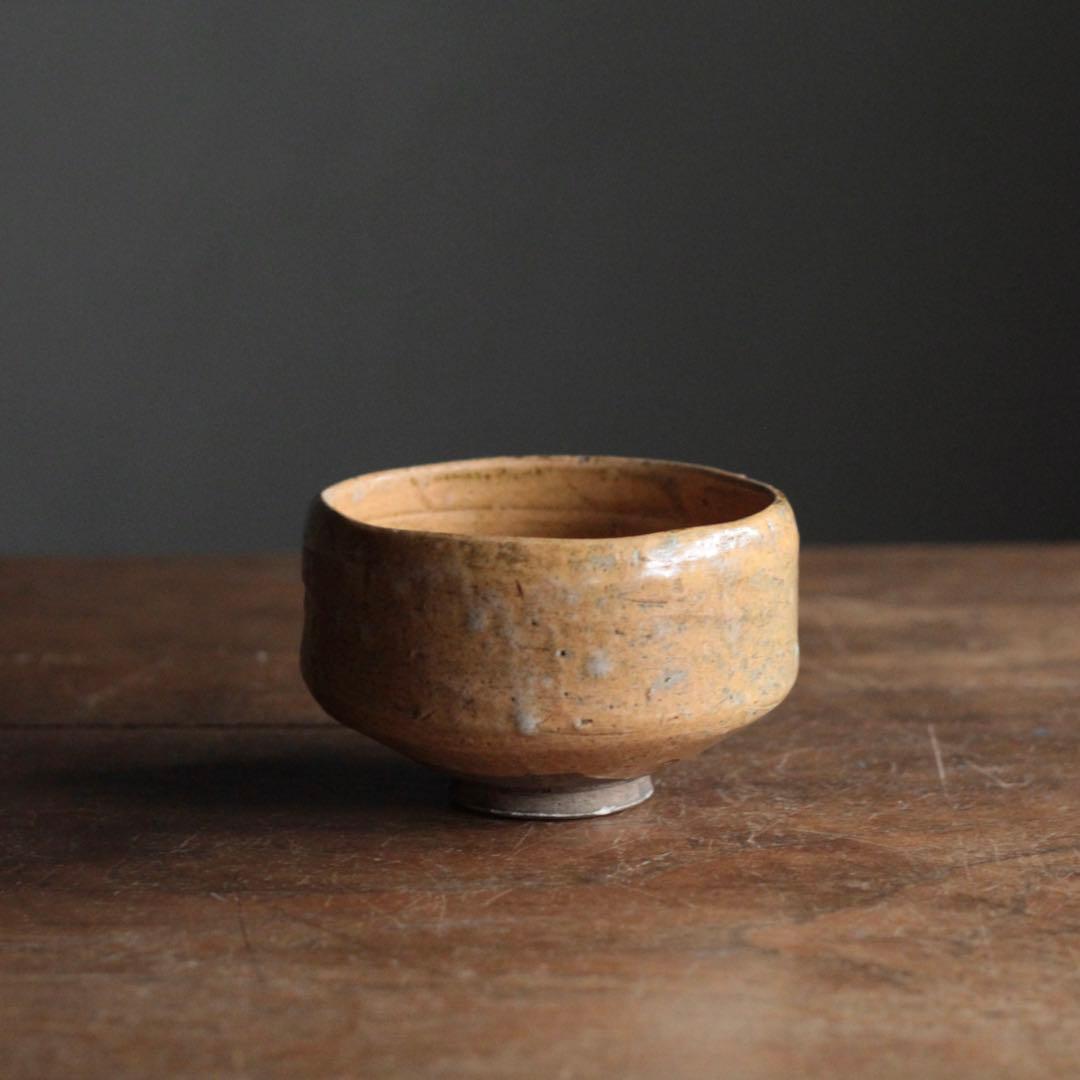 赤膚焼 茶碗 赤膚山銘 茶道具 古道具 アンティーク