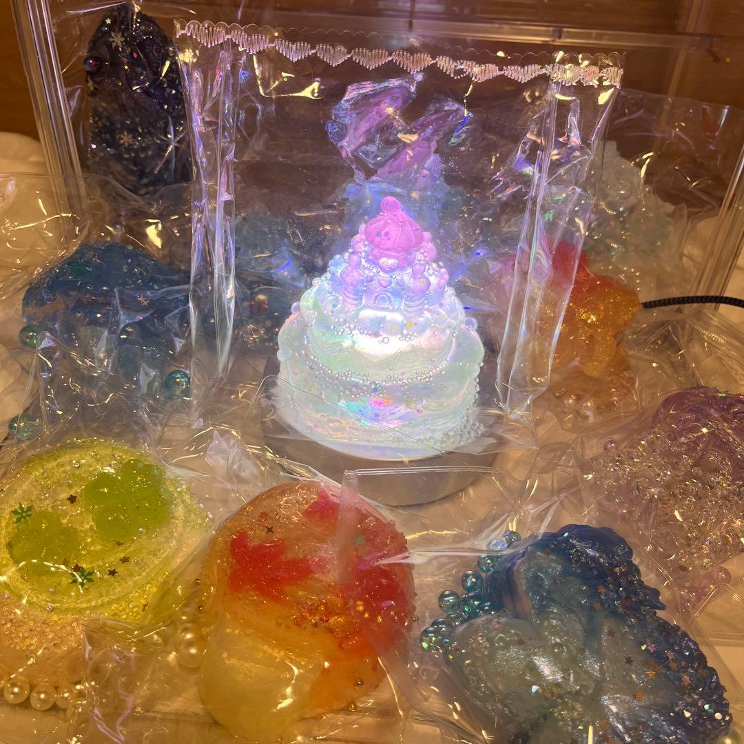 キラキラ先生+kikiスクお城+コレクションケース+光る台座 13点セット