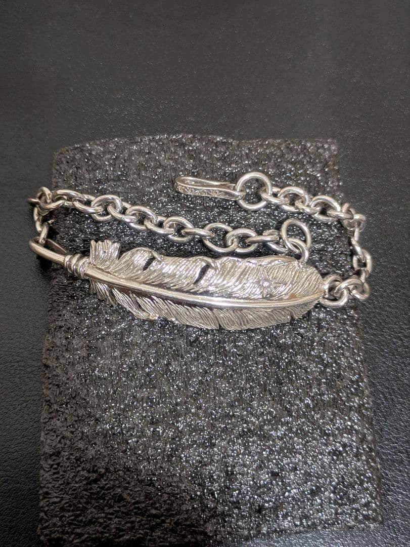 美品SAADダイヤカスタムフェザー　ブレスレット saad　バングル