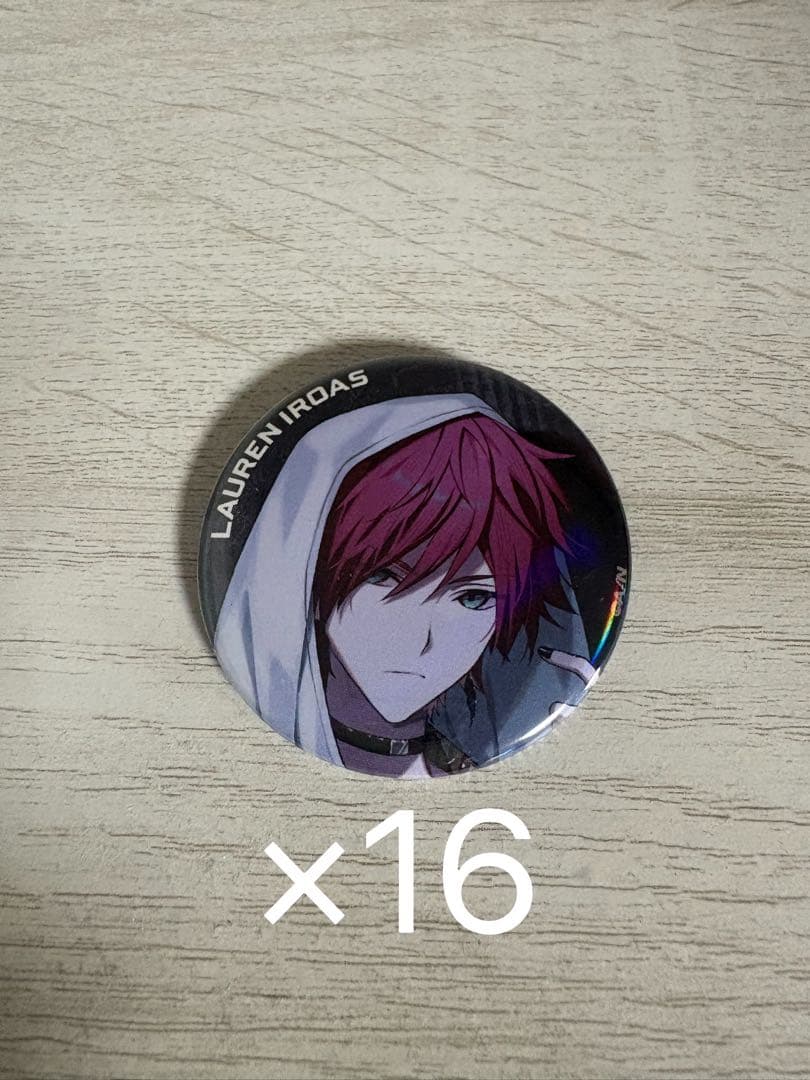 2時だとか　ローレン　缶バッジ