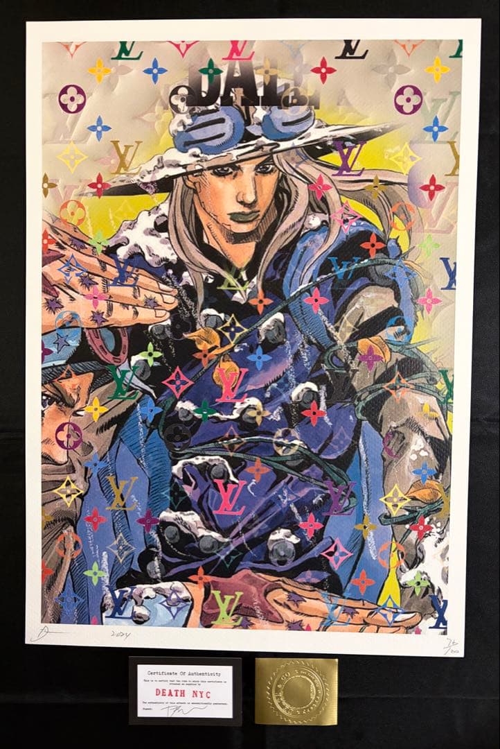 世界限定100枚 DEATH NYC アート ポスター jo09